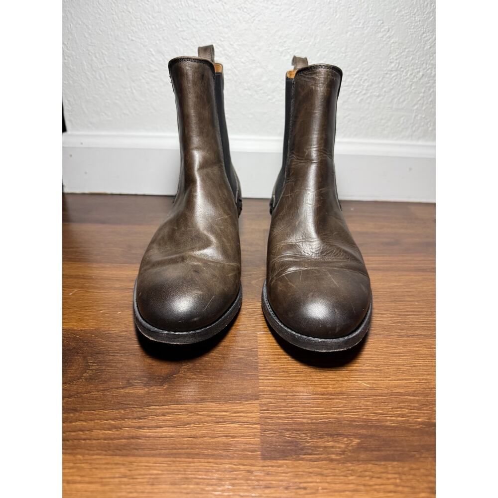 Frye Melissa Chelsea Boots Brown Sz 6.5 Western Leather - Picture 3 of 8